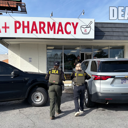 Immediate Suspension Orders (ISO) to A+ Pharmacy, a retail drug store located in Chattanooga, Tennessee