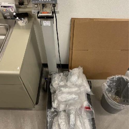 Methamphetamine recovered from Saint Louis’ vehicle on scale