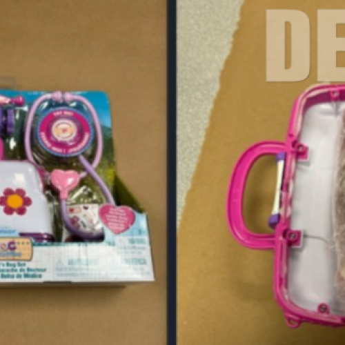 Fentanyl hidden in toy