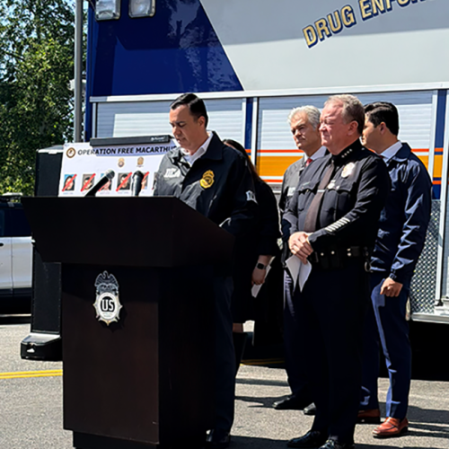 Operation Free MacArthur Park Press Conference