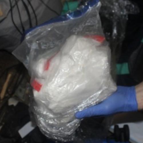 Seized fentanyl powder