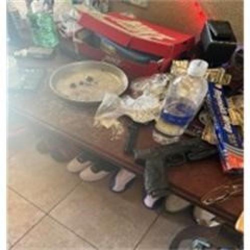 Drugs and weapons recovered during investigation