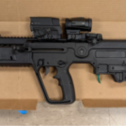 Seized loaded Tauris 12 shotgun