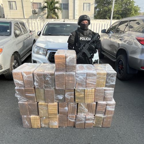 seizure of rifles, handguns, vehicles, a small aircraft, ammunition, ballistic vests, communication devices, cocaine, synthetic drugs, and U.S. currency.