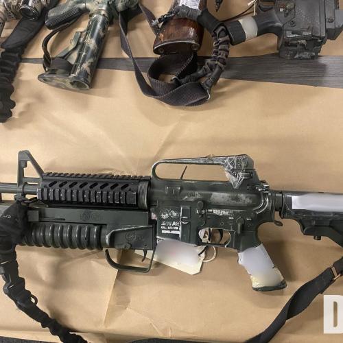 seized weapons