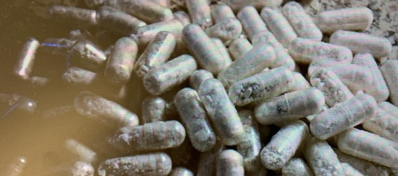 Fentanyl pills seized from Jameson.
