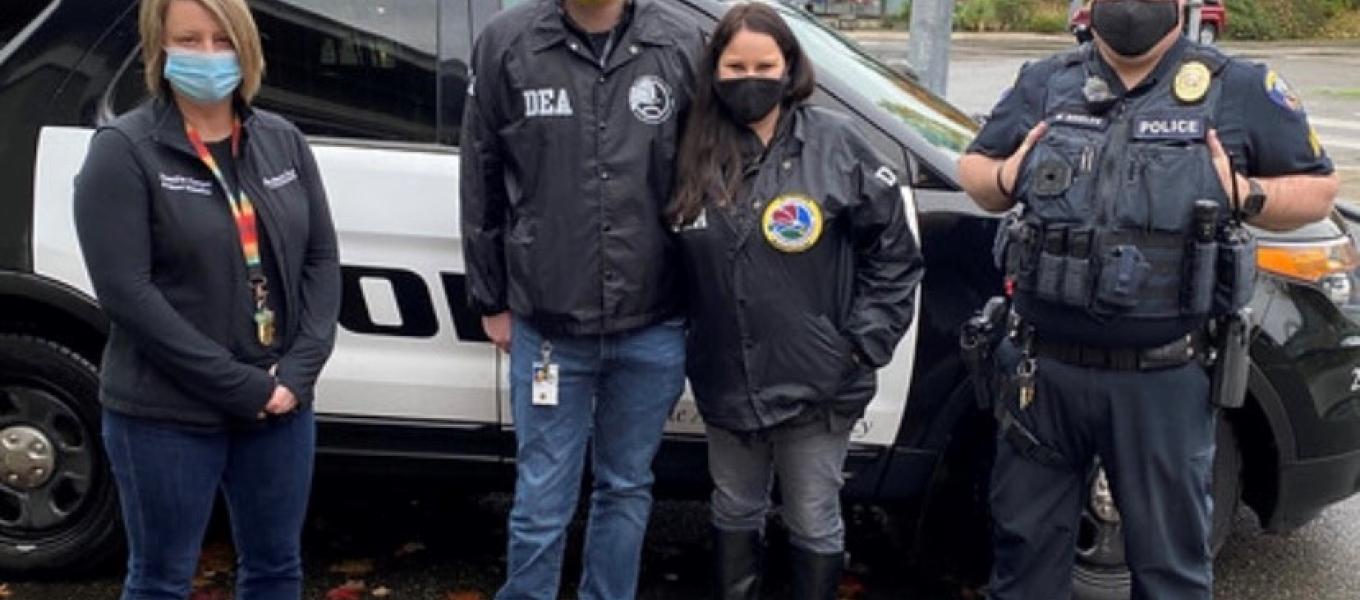 Bainbridge Island Police Participate in Take Back