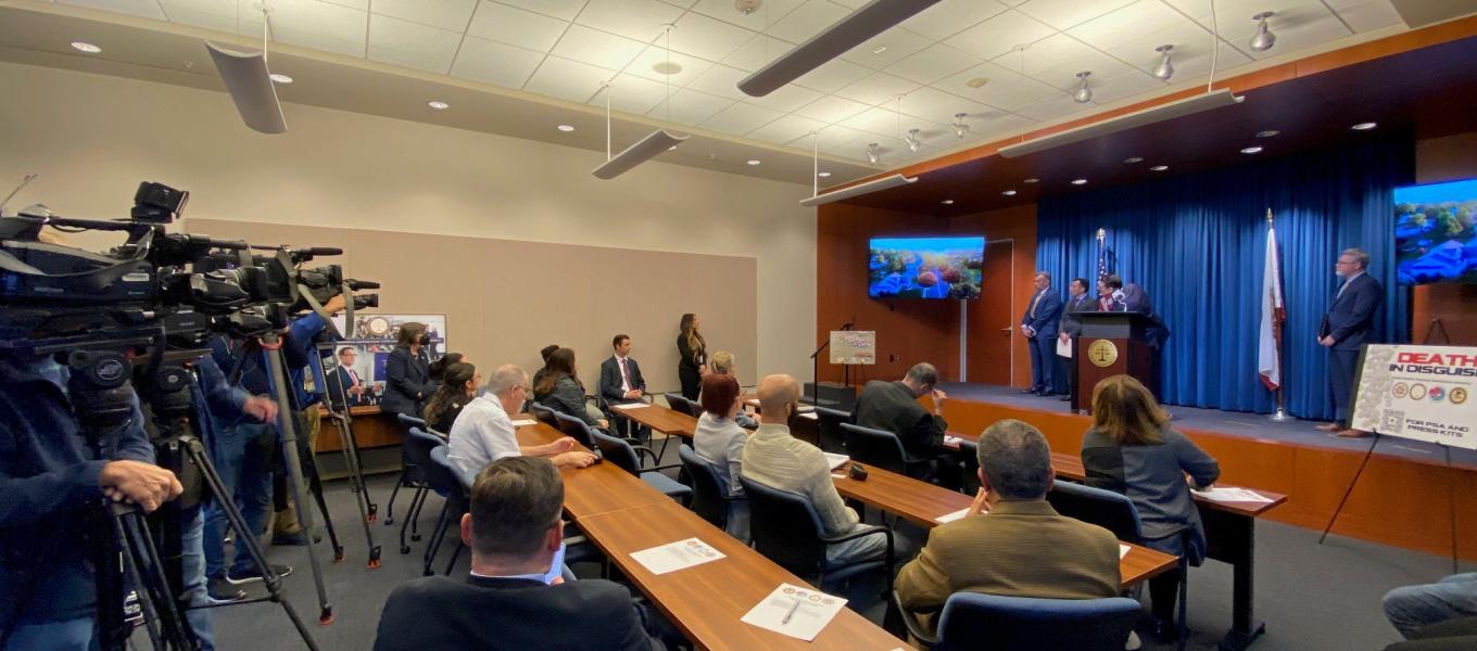 Federal and Local Law Enforcement Announce New Public Education Campaign to Highlight Danger of Fentanyl – “Death in Disguise”