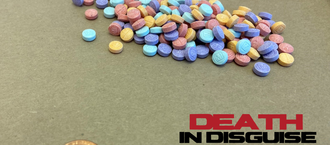 Fentanyl pills compared to a penny