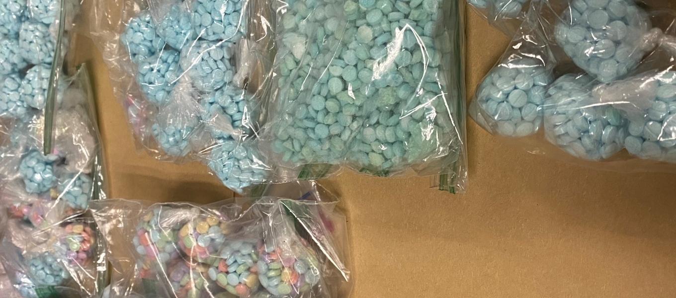 Seized Fentanyl-Laced Pills in Rural Eastern Washington