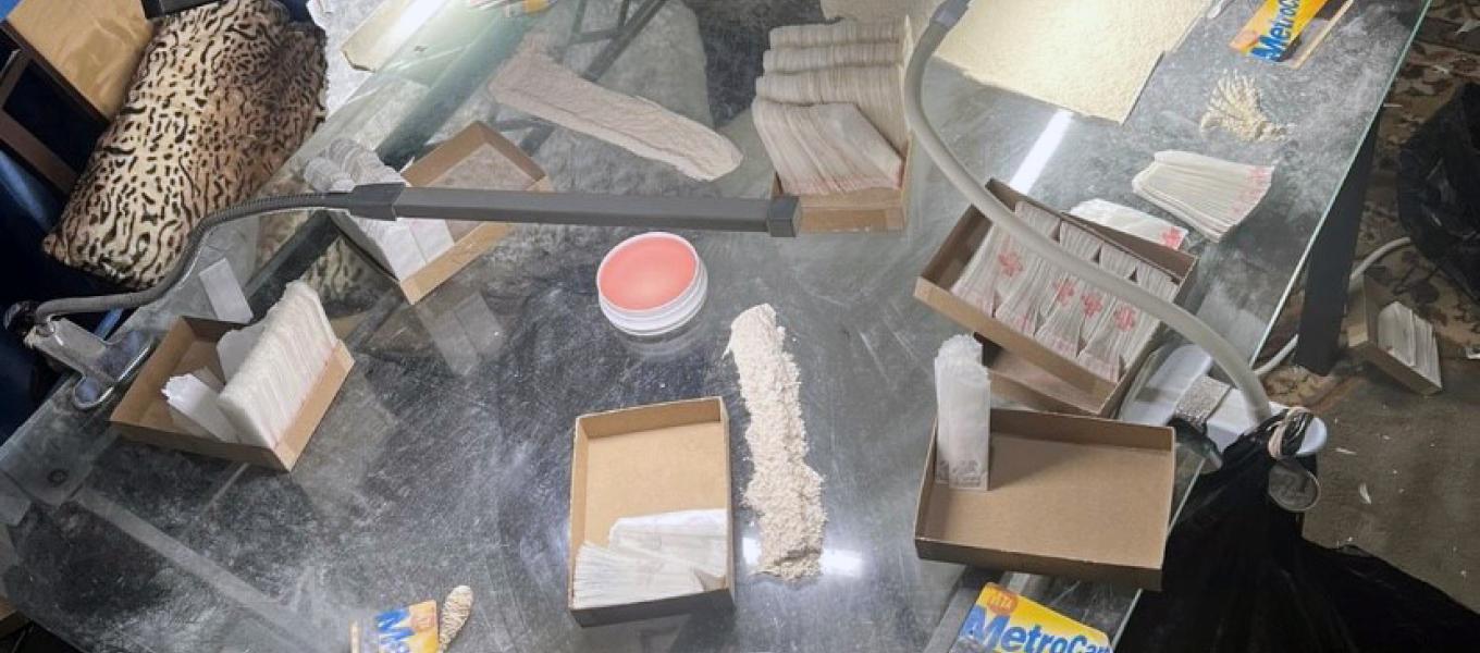 Active tabletop fentanyl and heroin mill