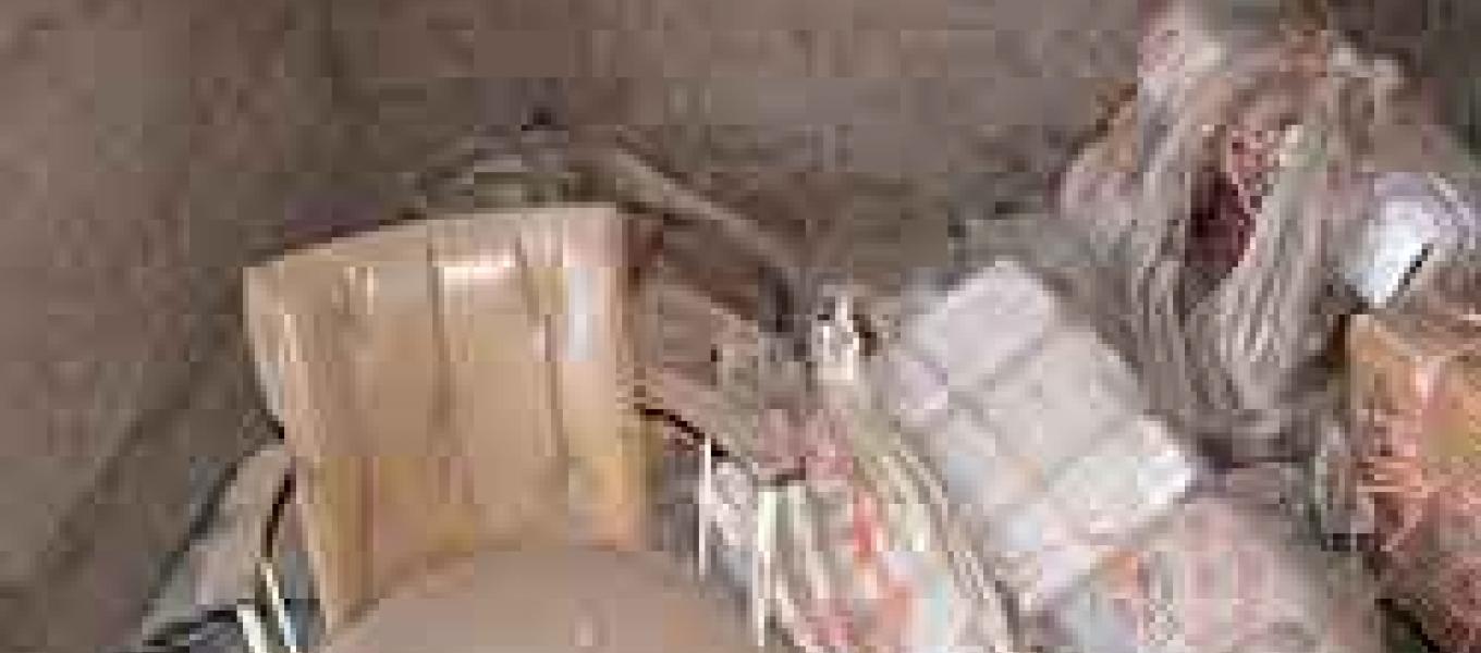 Bundles of marijuana seized during the investigation. 