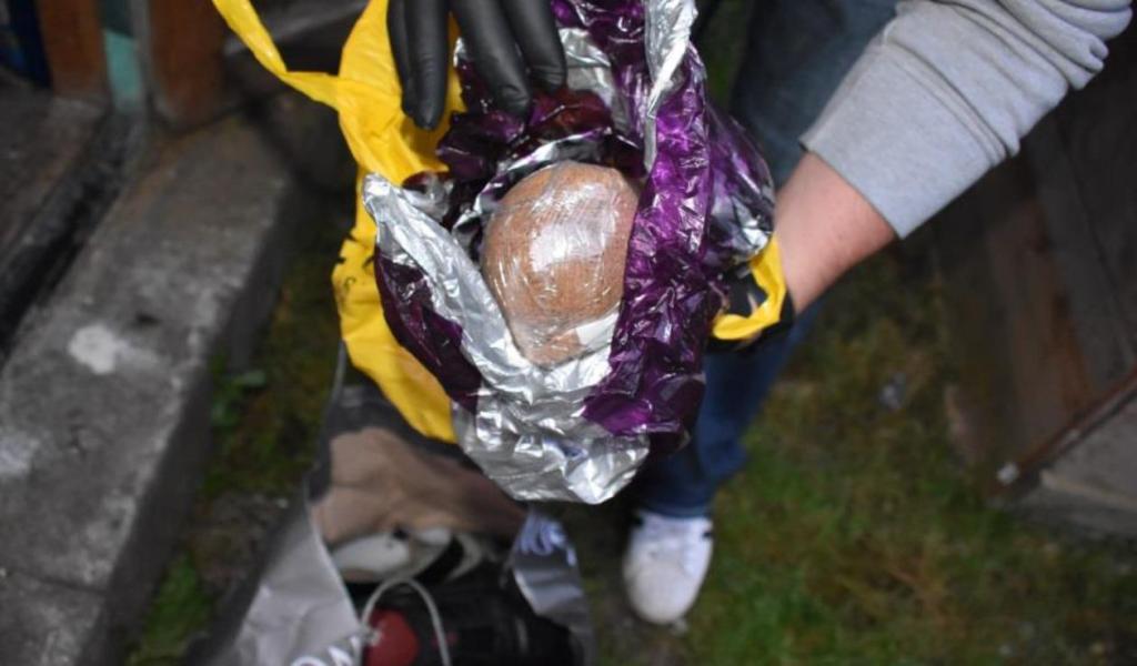 “Approximately one pound of heroin seized during the May 2018 enforcement operation.”