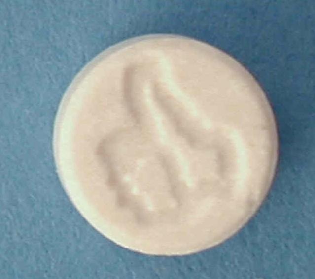 Ecstasy/MDMA Thumbs up stamped