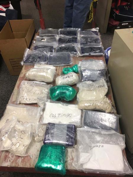 Heroin fentanyl seized by Drug Enforcement Task Force and the Special Narcotics Prosecutor’s (SNP) Investigators Unit 