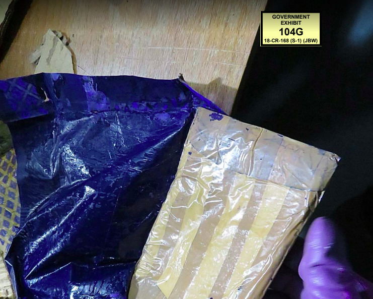 Cocaine seized by DEA Strike Force