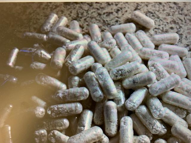 Fentanyl pills seized from Jameson.
