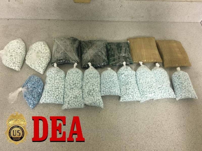 Large Fentanyl Pill Seizure