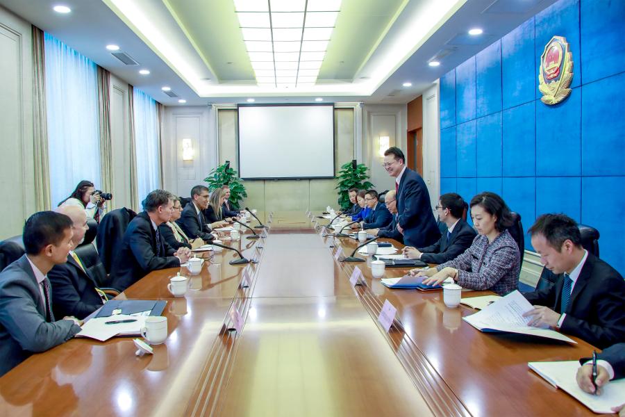 Acting Administrator Dhillon meets with Chinese officials