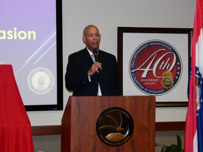 Retired Police Captain Charles Alphin