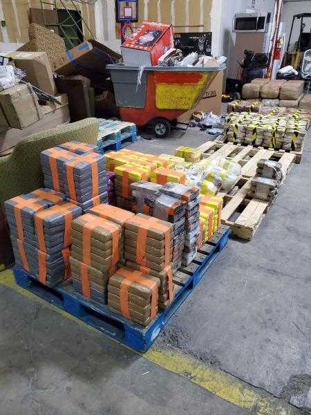 Drugs at tunnel site