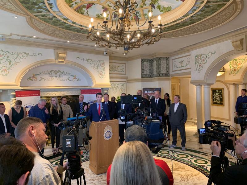 Nevada U.S. Attorney Nick Trutanich provides remarks 