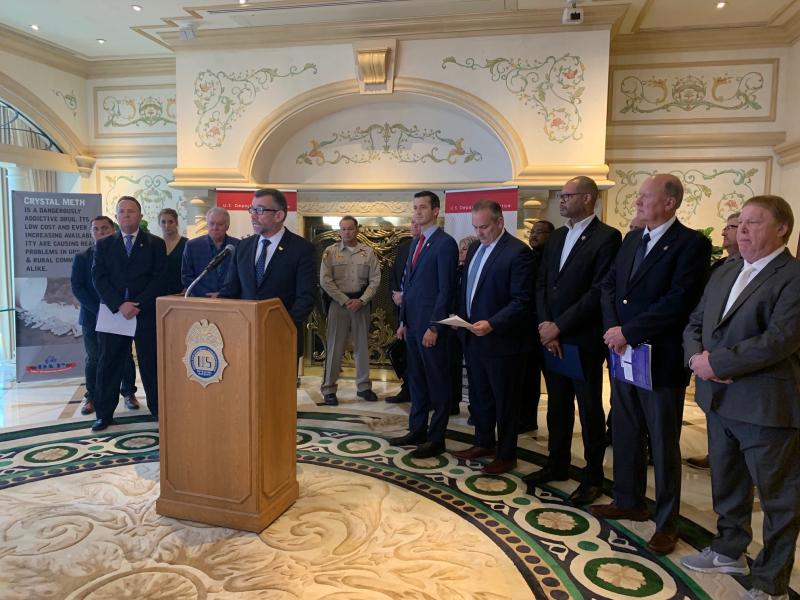 Special Agent in Charge Bill Bodner provides opening remarks 