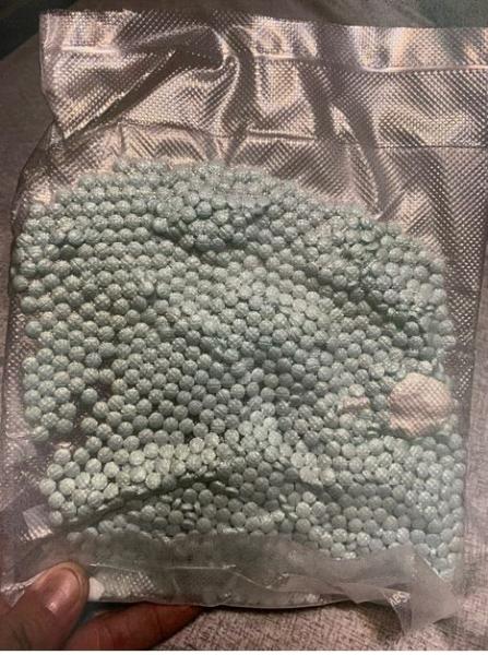 Large quantity of M-30 pills believed to contain fentanyl and trafficked in the investigation 