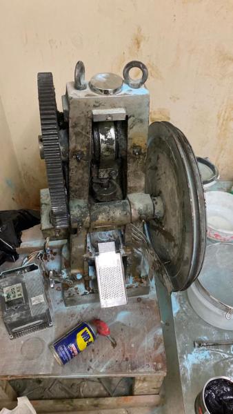 Pill press #2 seized