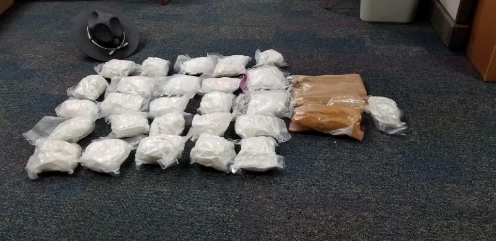 30 pounds of methamphetamine seized