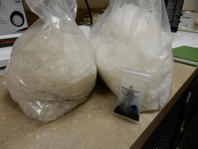  Four pounds of methamphetamine