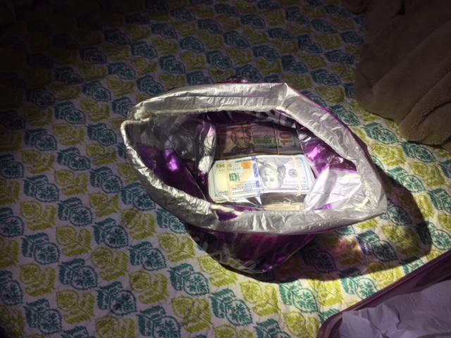 Money found during consent search in Wheaton, IL (1 of 3) 