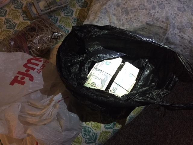 Money found during consent search in Wheaton, IL (3 of 3)