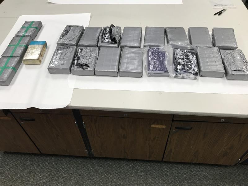Cocaine and heroin found during search warrant