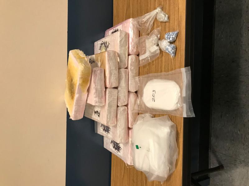 Over 25 pounds of cocaine seized 