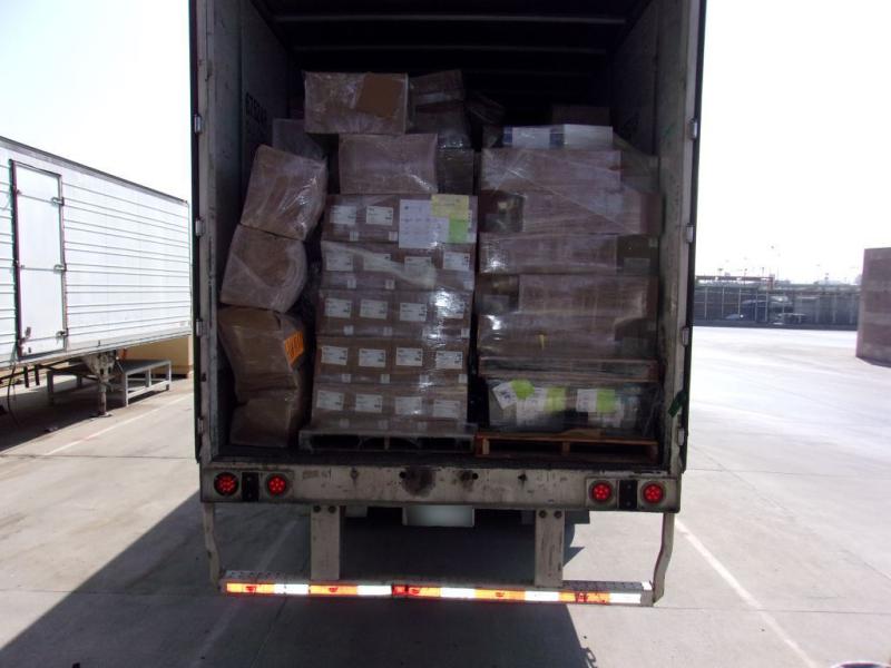 Semi-Truck Containing Over 3100 Pounds of Meth, Heroin and Fentanyl