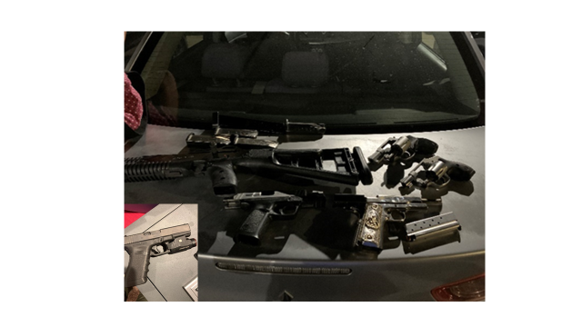 In San Antonio, DEA arrested a San Antonio-based high ranking Gulf Cartel member, responsible for trafficking methamphetamine and heroin, and seized eight firearms.  