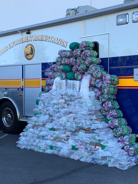 Seized 893 pounds of cocaine, 13 pounds of heroin, and 2,224 pounds of crystal methamphetamine 