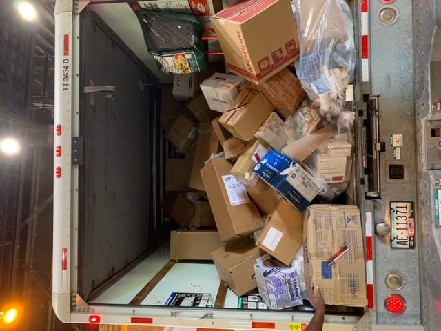 Truckload of disposed medications collected and delivered.