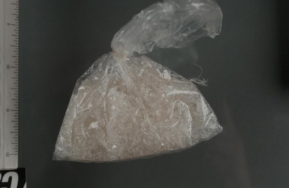 Bag containing Methamphetamine