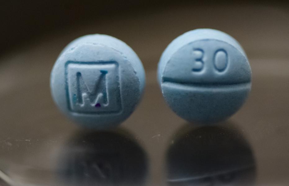 Counterfeit M30 Oxy laced with Fentanyl