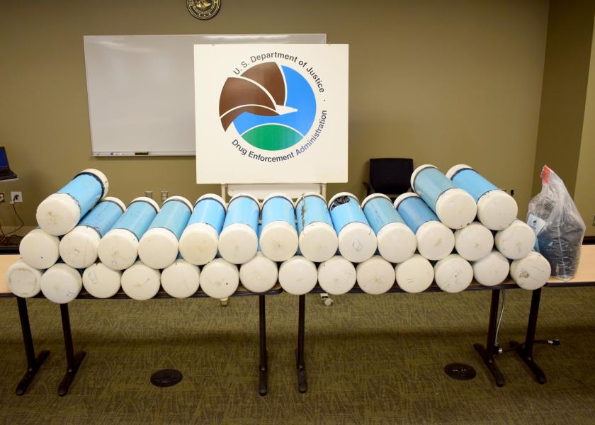 Methamphetamine seizures across the Omaha Division remained high in 2021 with investigators securing more than 900 pounds in a single seizure.