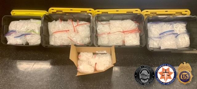 Approx. 222 Pounds of Meth Seized
