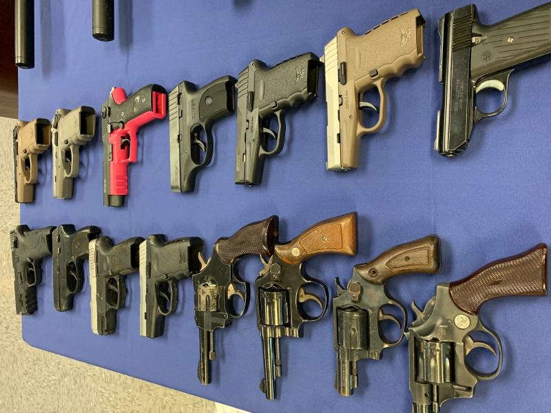 Guns seized as part of investigation