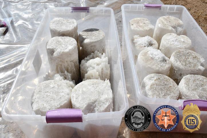 Methamphetamine seized