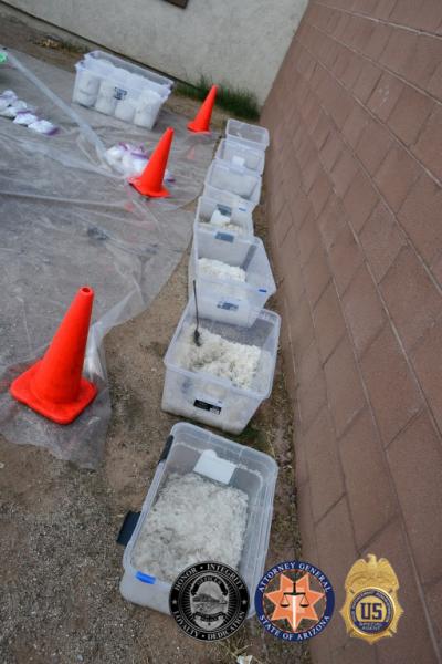 Methamphetamine seized