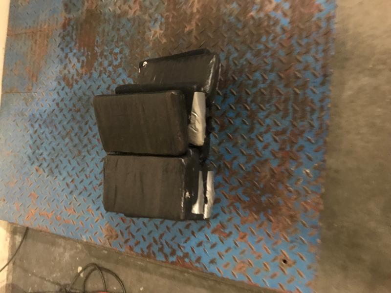 Seized 10 kilograms of cocaine