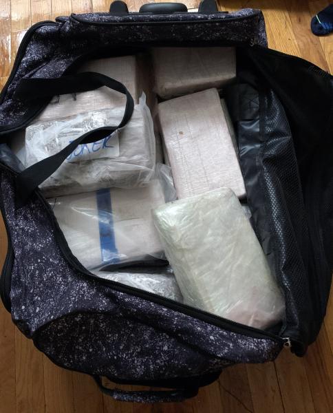 Kilograms seized as a result of Search Warrant