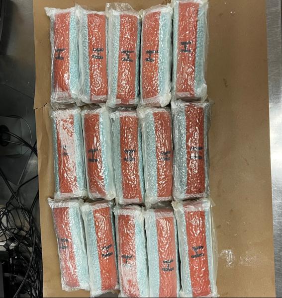 Seized Fake Oxycodone Pills 