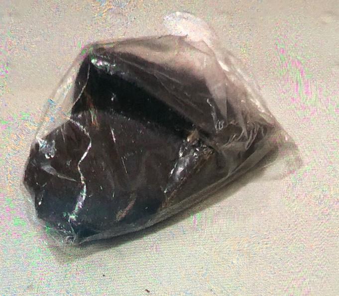 seized black tar Heroin